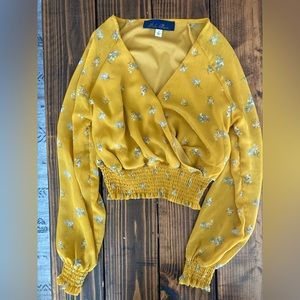 Francesca’s boutique crop top